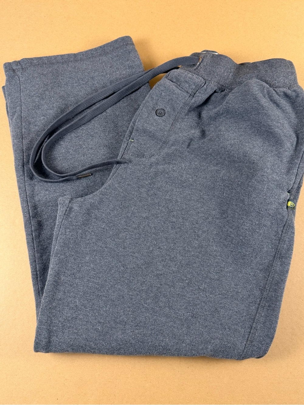 Kenneth Cole Reaction Mens MediumCharcoal Gray Sweatpants Relaxed Leisure Lounge